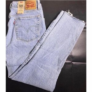 Levi's 501 Skinny Denim Jeans 27x28